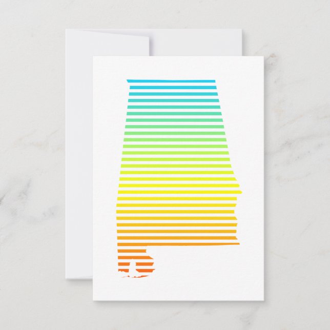 alabama chill fade invitation (Front)