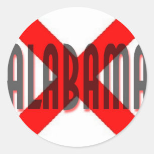 Alabama Classic Round Sticker