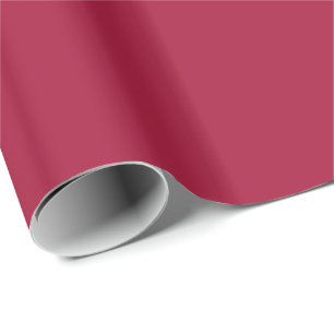 ALABAMA CRIMSON RED (solid colour background) ~ Wrapping Paper