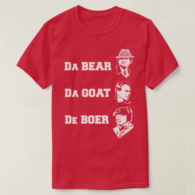 Alabama DeBoer TShirt (Design Front)