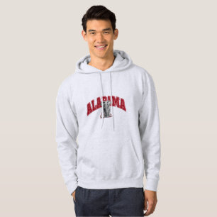 Alabama Elephant Hoodie Classic College Sports D