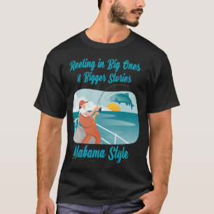 Alabama Fishing Humourous T-Shirt