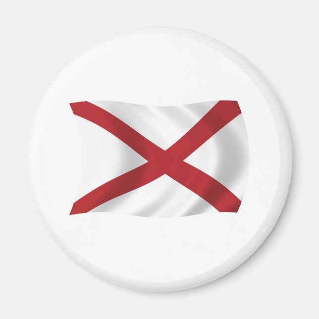 Alabama Flag Magnet (Front)