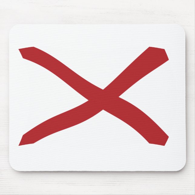 Alabama Flag Mousepad (Front)