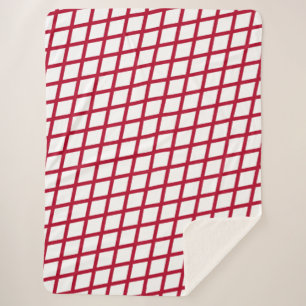 Alabama flag sherpa blanket