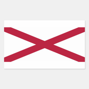 Alabama* Flag Sticker