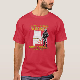 Alabama Fort Rucker American Flag T-Shirt