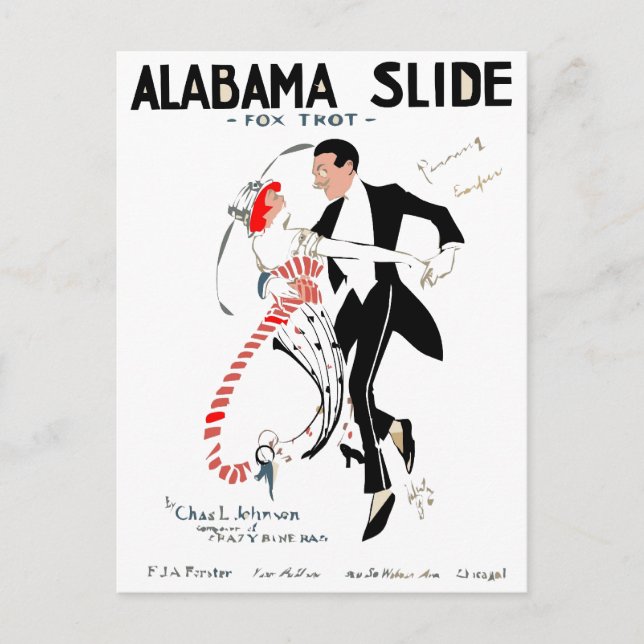 Alabama FoxTrot Postcard (Front)