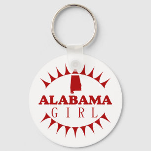 Alabama Girl Keychain