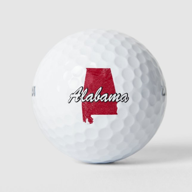 Alabama Golf Balls (Front)