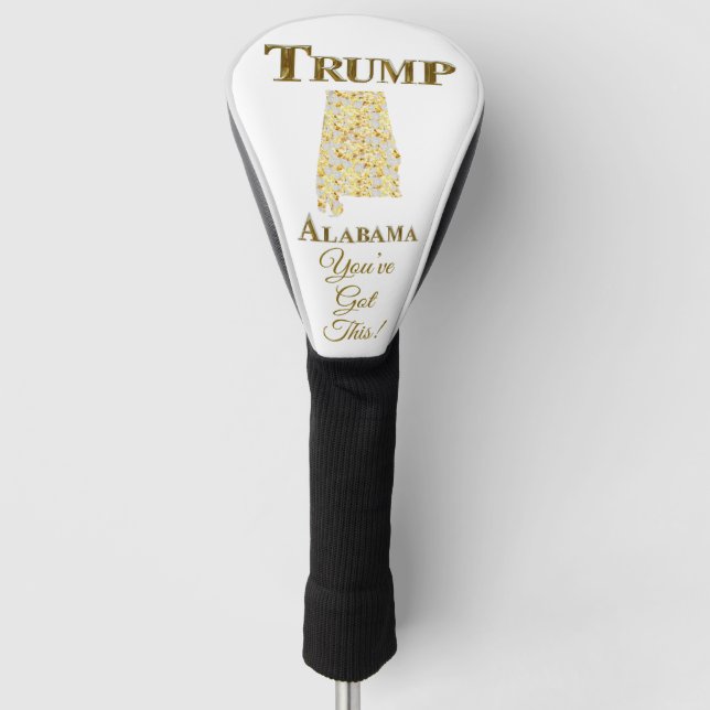 ALABAMA  GOLF HEAD COVER (Front)