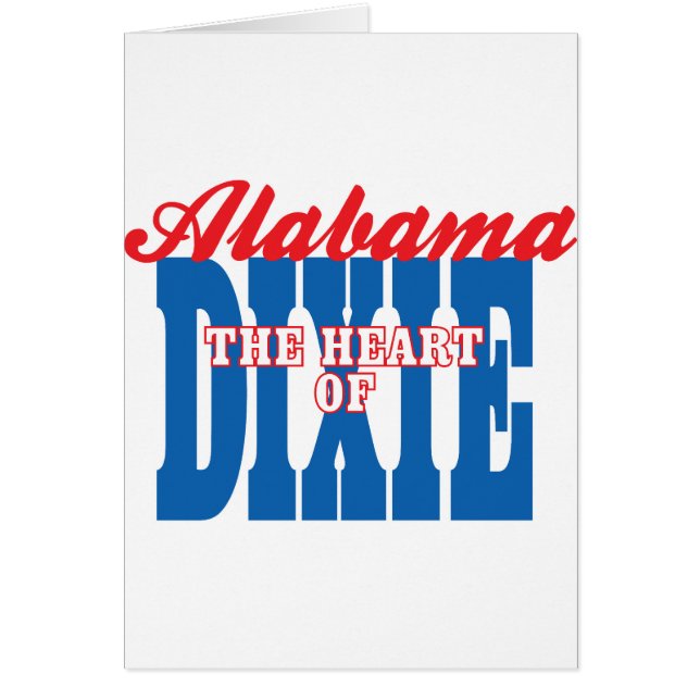 Alabama Heart of Dixie (Front)