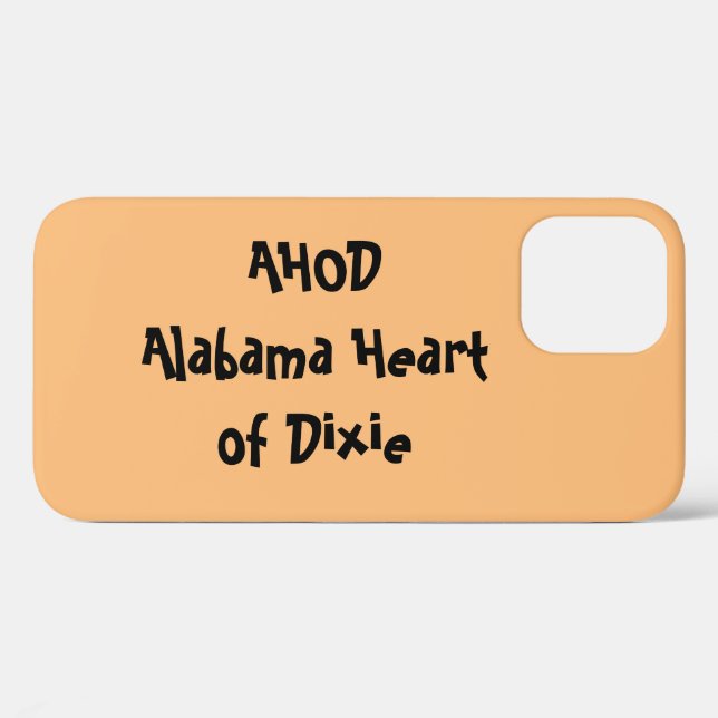 Alabama Heart of Dixie Case-Mate iPhone Case (Back (Horizontal))