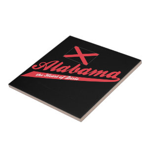 Alabama Heart of Dixie Tile