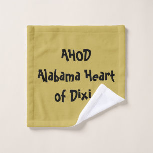 Alabama Heart of Dixie Wash Cloth