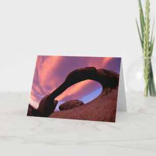 Alabama Hills Arch   California Card