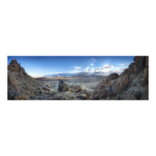Alabama Hills Panorama - Owens Valley - Sierra Photo Print