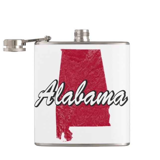 Alabama Hip Flask (Opened)