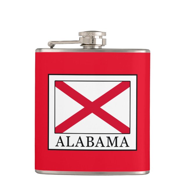 Alabama Hip Flask (Front)