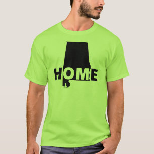 Alabama Home Away From State T-Shirt Tees