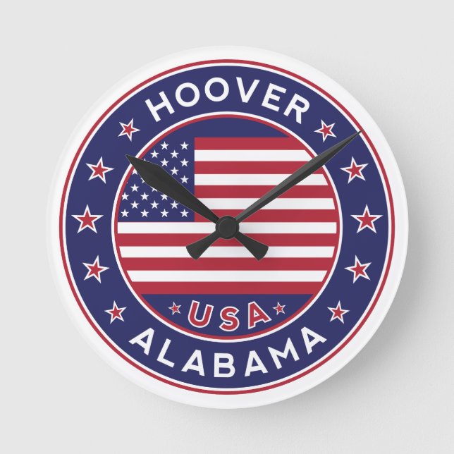 Alabama, Hoover Round Clock (Front)