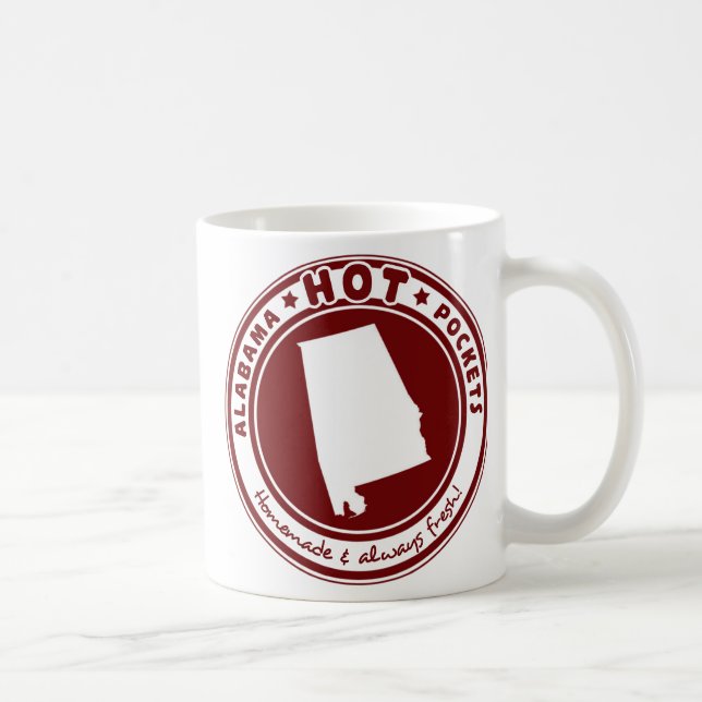 Alabama Hot Pocket Coffee Mug (Right)