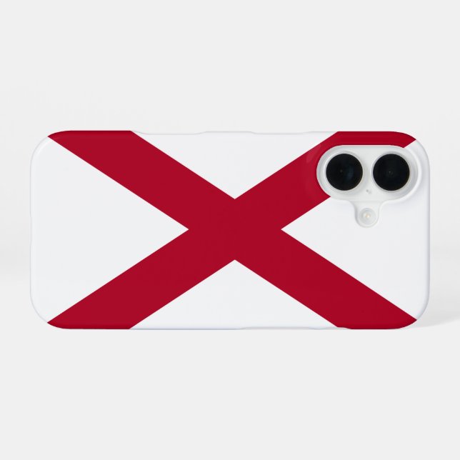 Alabama iPhone 16 Case (Back Horizontal)