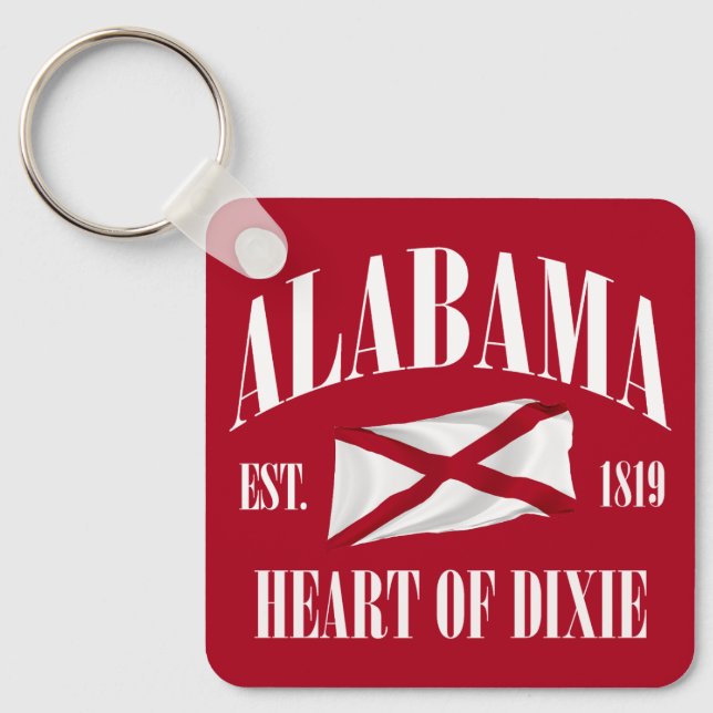 Alabama Key Ring (Front)
