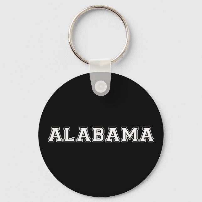 Alabama Key Ring (Front)