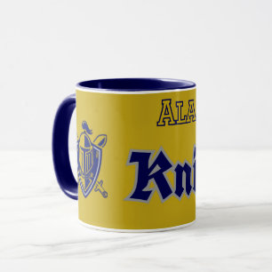 Alabama Knights Navy Blue Mug