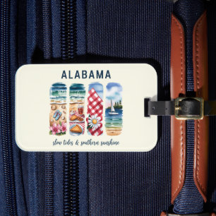 Alabama Luggage Tag – Southern Sunshine