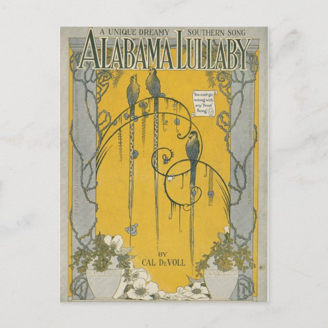 Alabama Lullaby Postcard (Front)