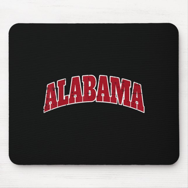 Alabama Men Women Kids Boys Girls Youth Teen  Mouse Mat (Front)