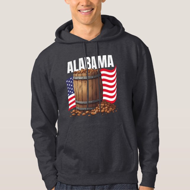 Alabama Men's Dark Sweatshirt  (Front)