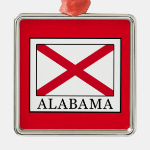 Alabama Metal Tree Decoration