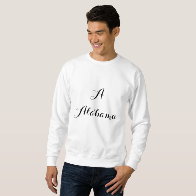 Alabama Monogram Sweatshirt (Front Full)