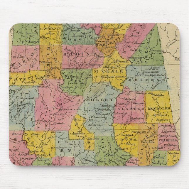 Alabama Mouse Mat (Front)