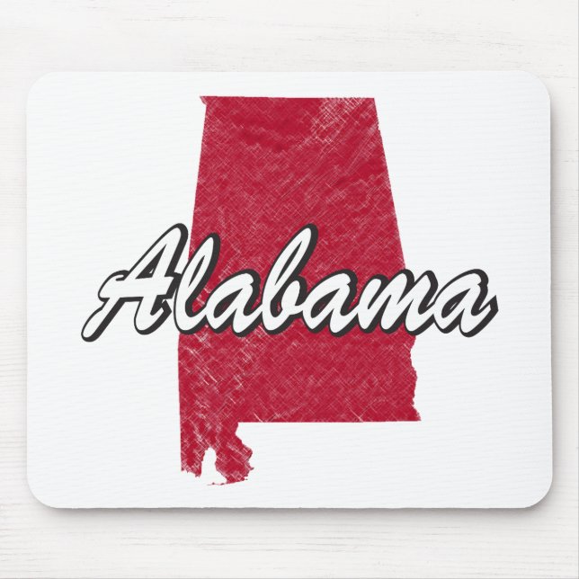 Alabama Mouse Mat (Front)