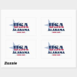 Alabama My Home State Sticker