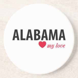 Alabama my love coaster