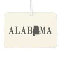 Alabama Name State Shaped Letter