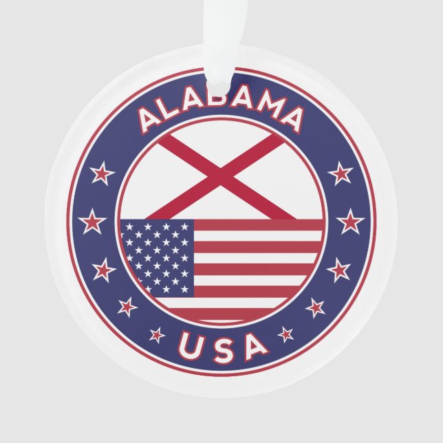 Alabama Ornament (Front)