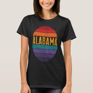 Alabama Pacific Coast Sunset 5 Distressed T-Shirt