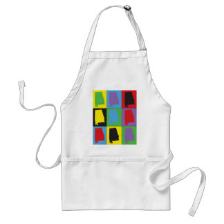 Alabama Pop Art Standard Apron