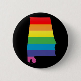 alabama pride. 6 cm round badge