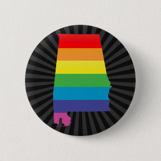 alabama pride. 6 cm round badge