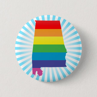 alabama pride. 6 cm round badge