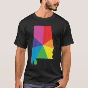 alabama pride. angled. T-Shirt