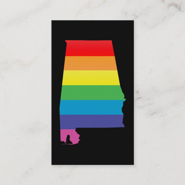 alabama pride business card (Front)