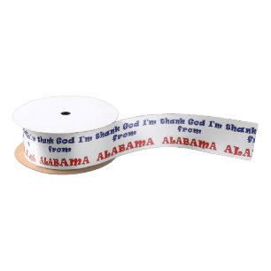 Alabama Satin Ribbon